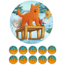 Dikkie Dik eetbare print voor taart en cupcakes | Combi Deal