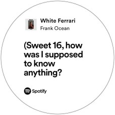 Sweet 16 eetbare print