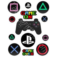 Game set voor taart